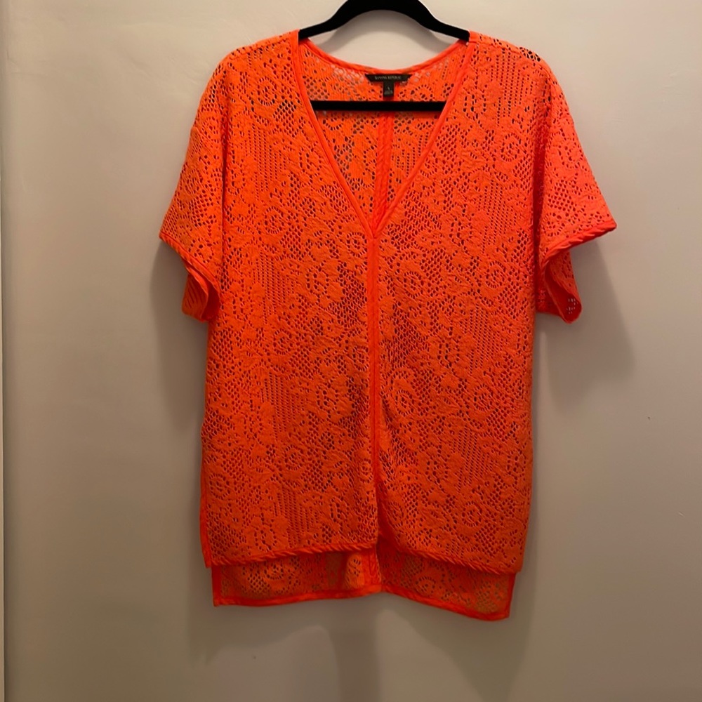 Banana Republic crochet tunic